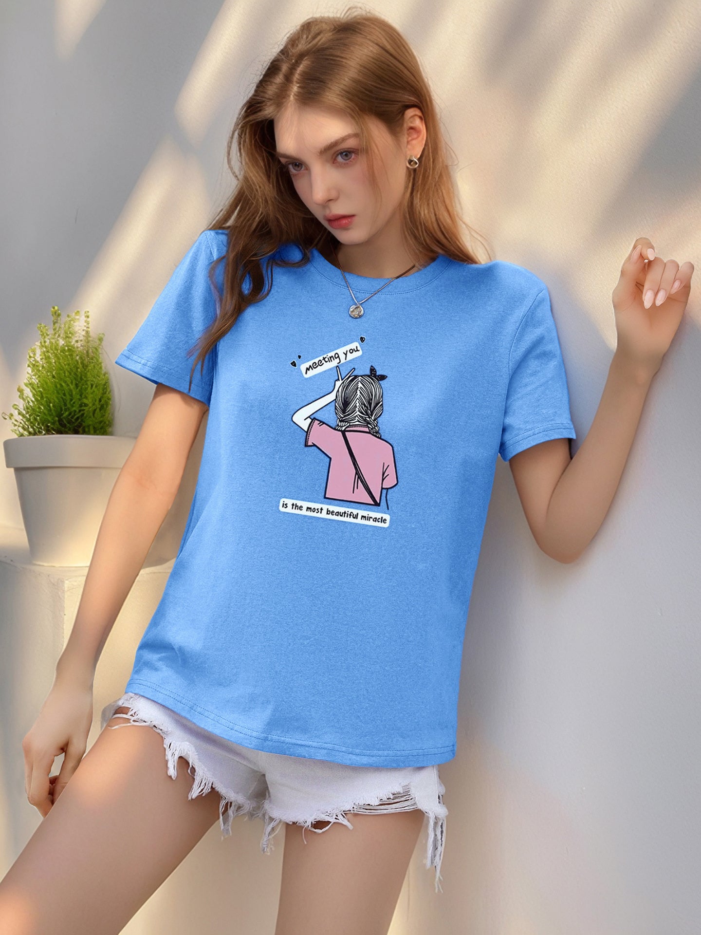 Regular Fit Round Neck Tshirt