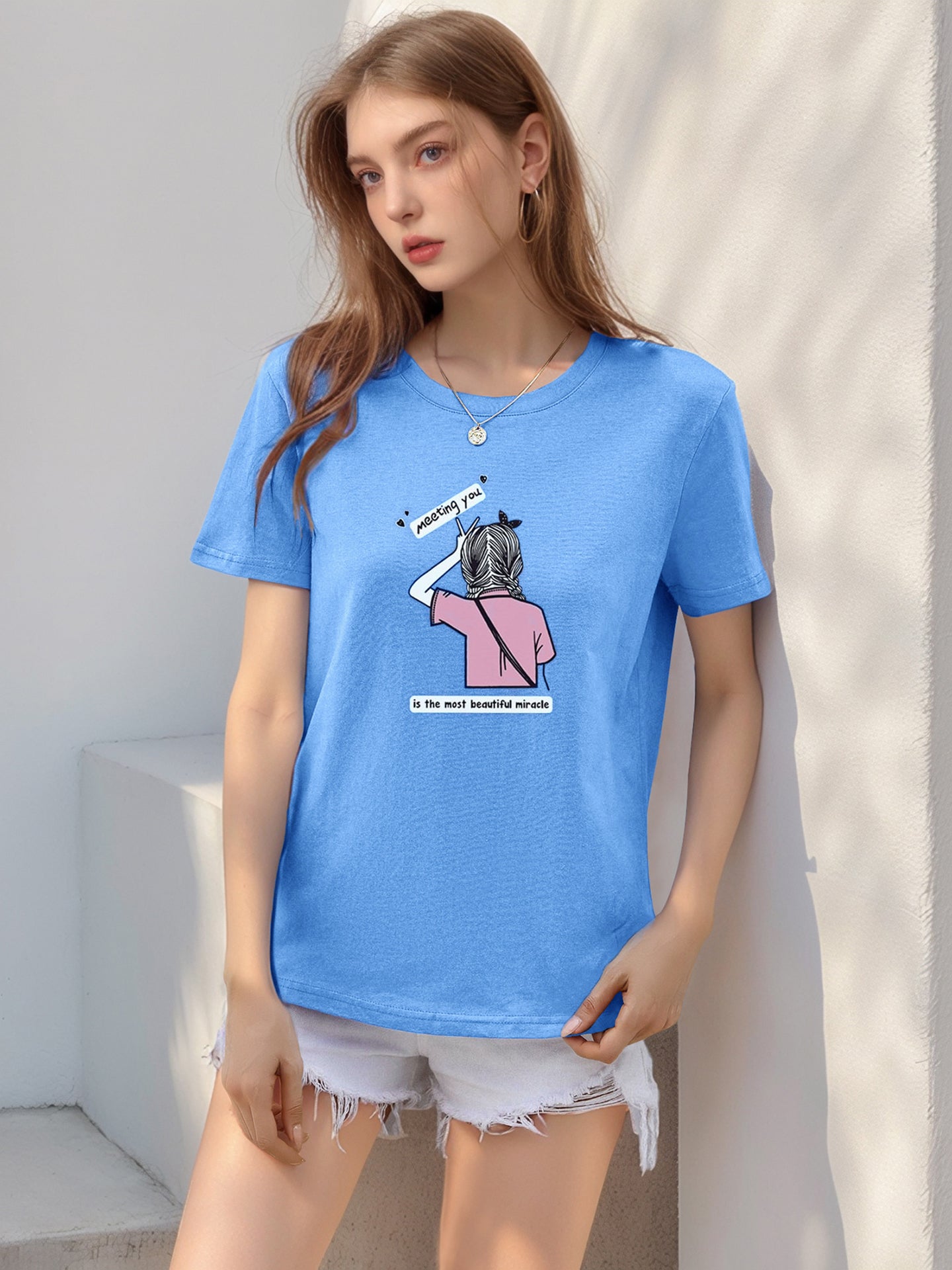 Regular Fit Round Neck Tshirt