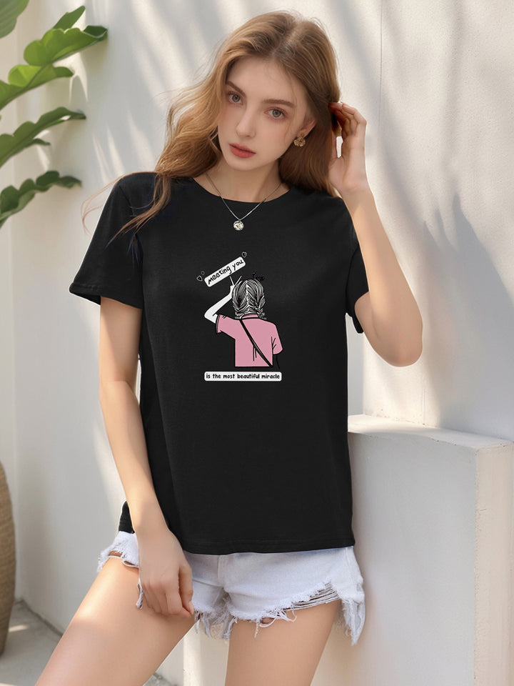 Regular Fit Round Neck Tshirt