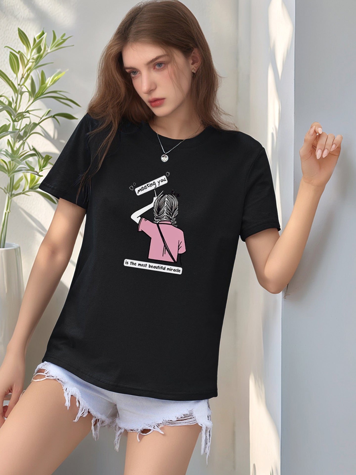 Regular Fit Round Neck Tshirt