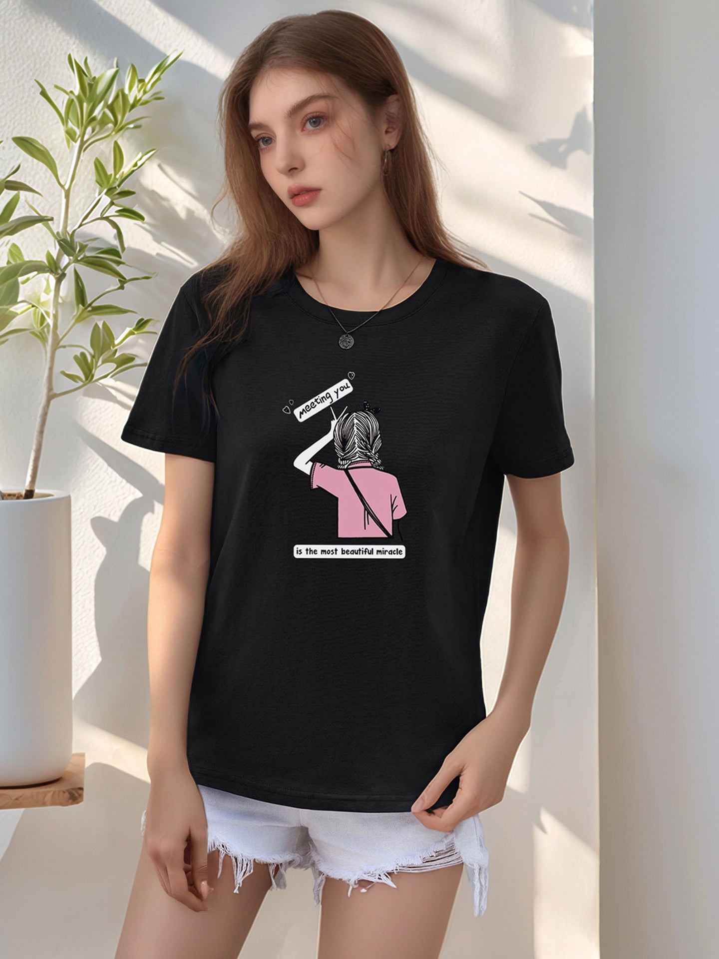 Regular Fit Round Neck Tshirt