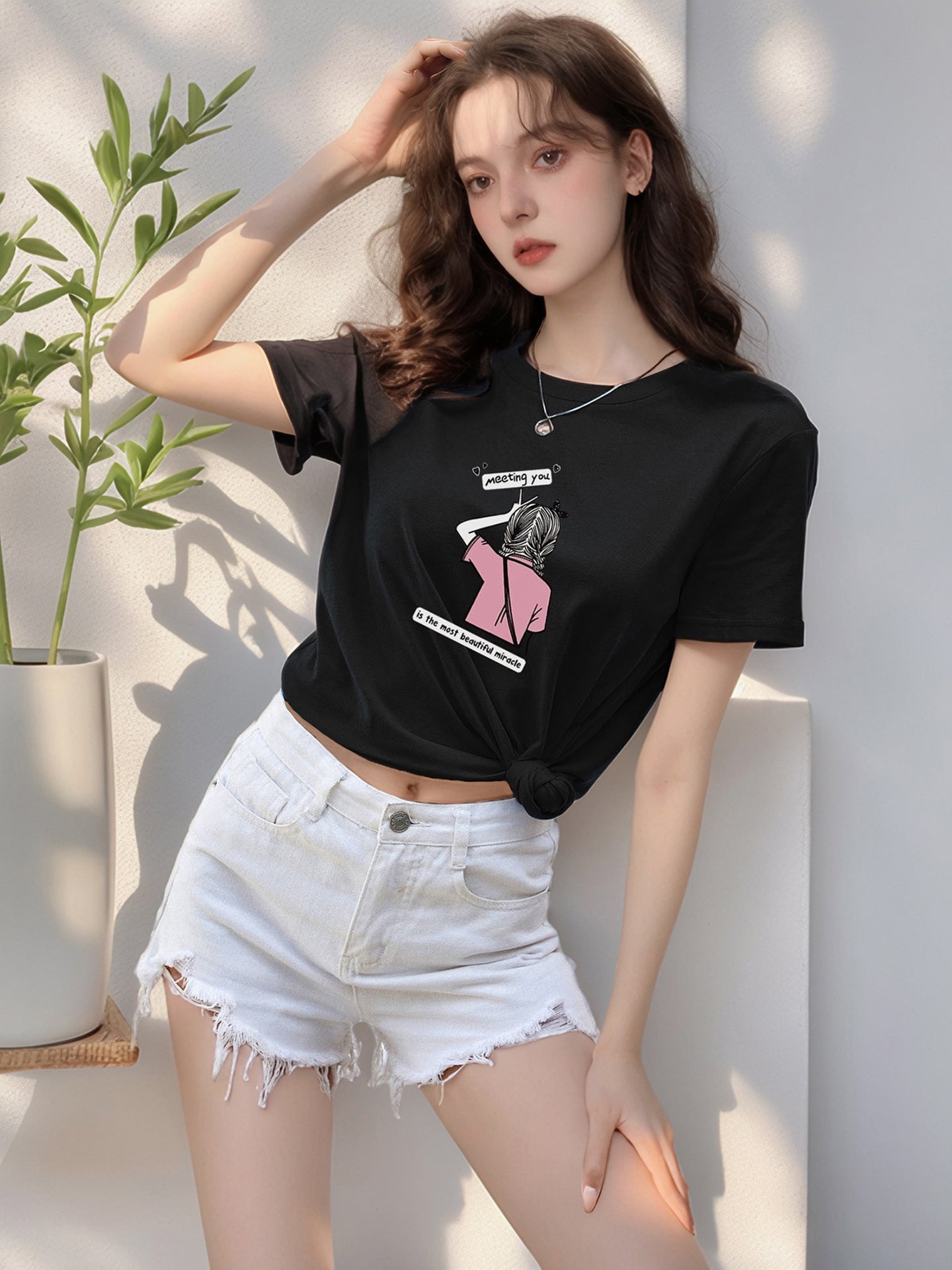 Regular Fit Round Neck Tshirt