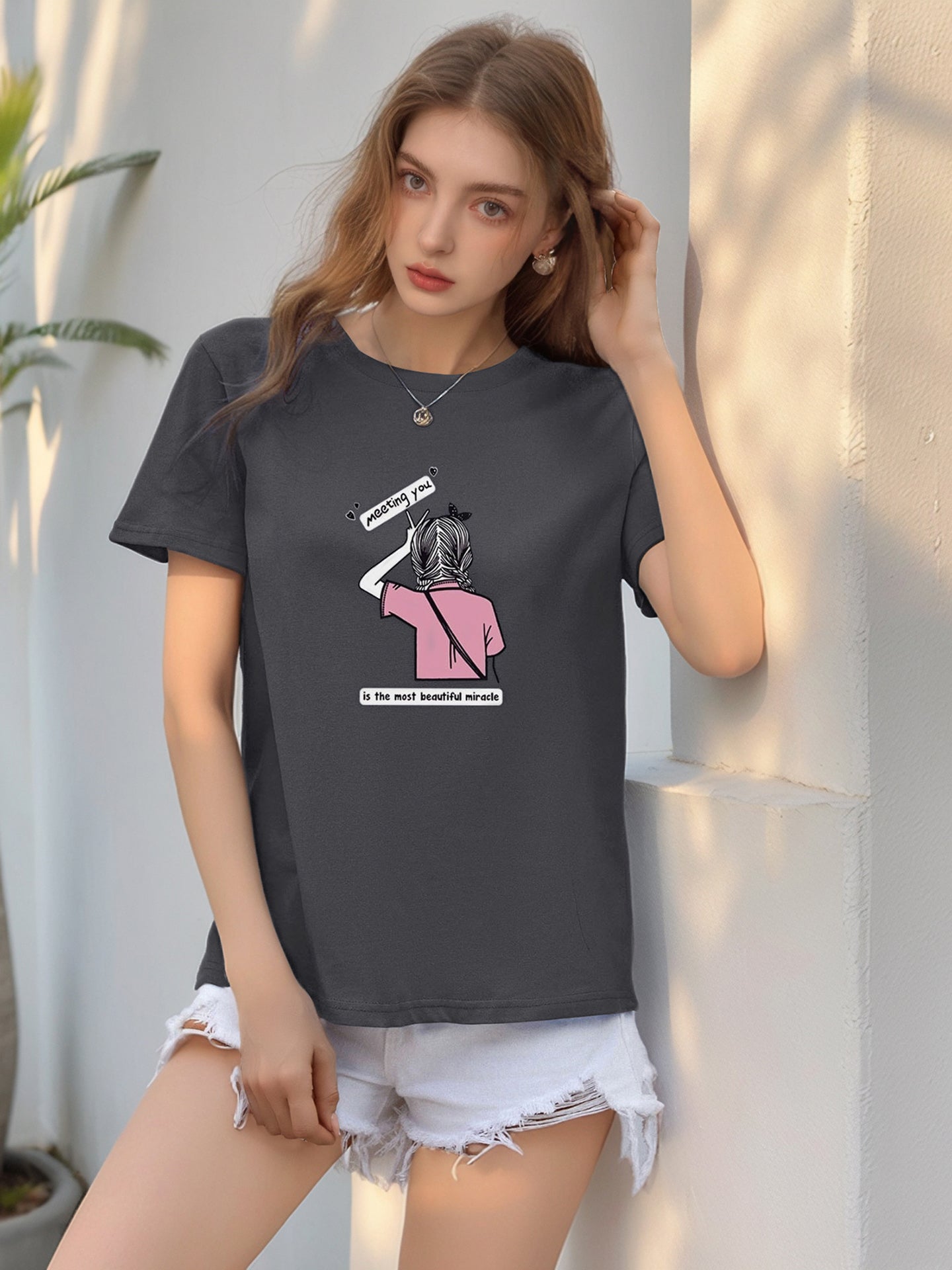 Regular Fit Round Neck Tshirt