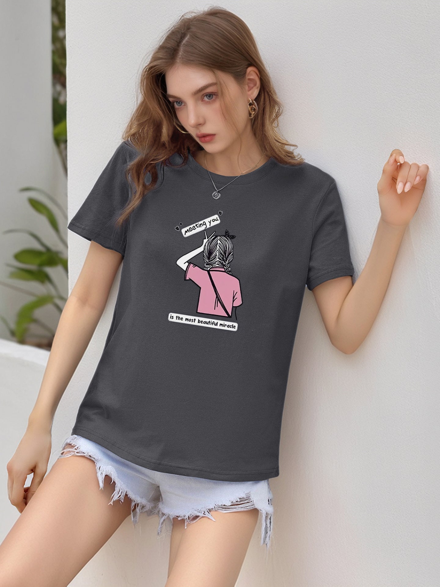 Regular Fit Round Neck Tshirt