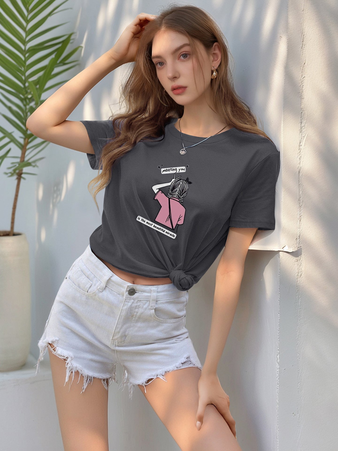 Regular Fit Round Neck Tshirt