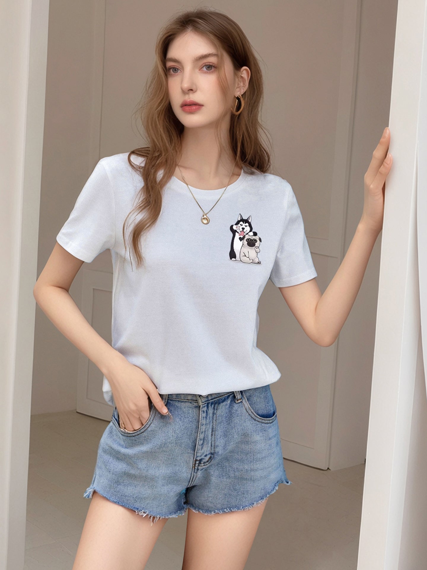 Regular Fit Round Neck Tshirt