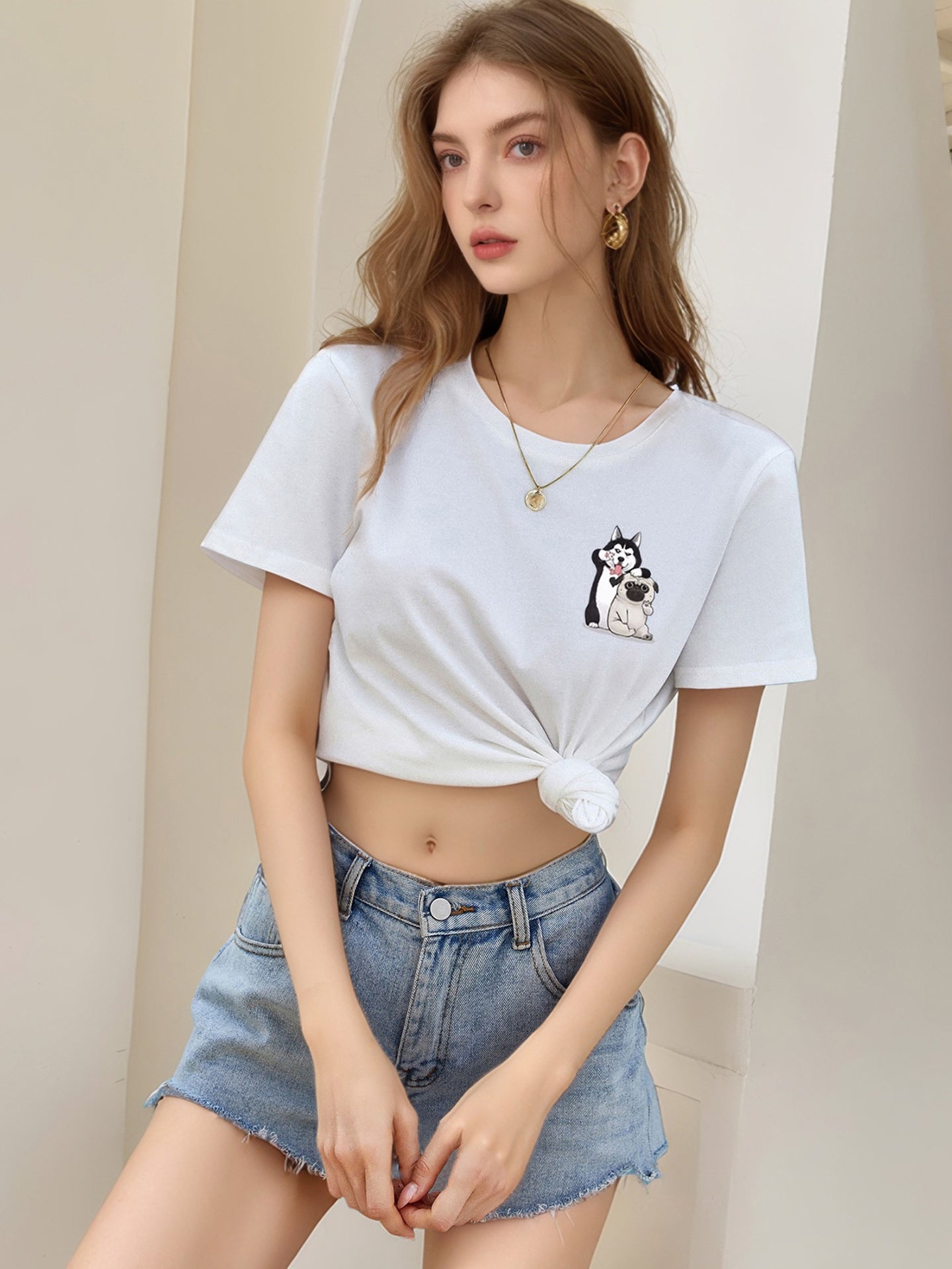 Regular Fit Round Neck Tshirt