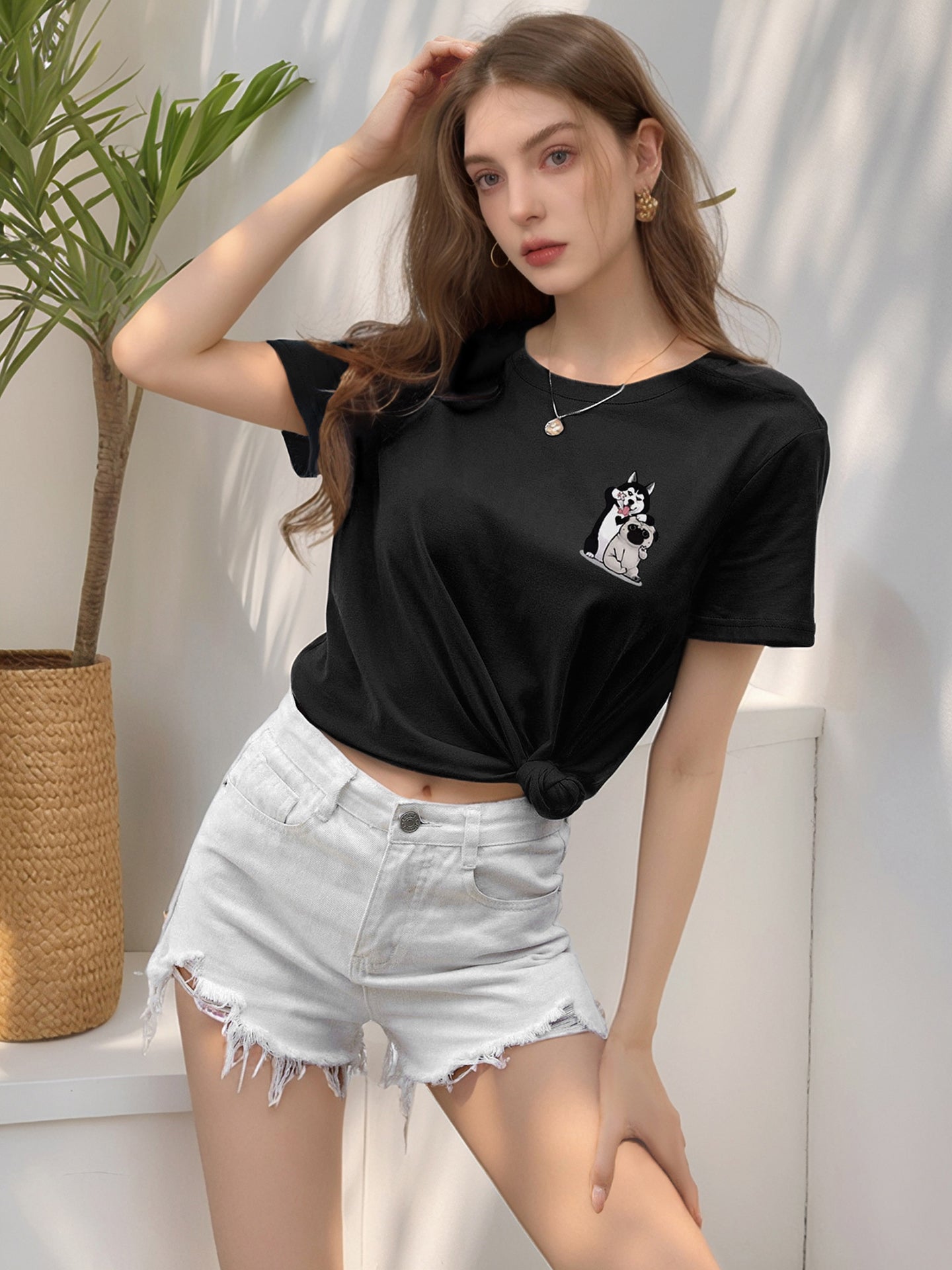 Regular Fit Round Neck Tshirt