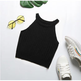 Round Neck Crop Top