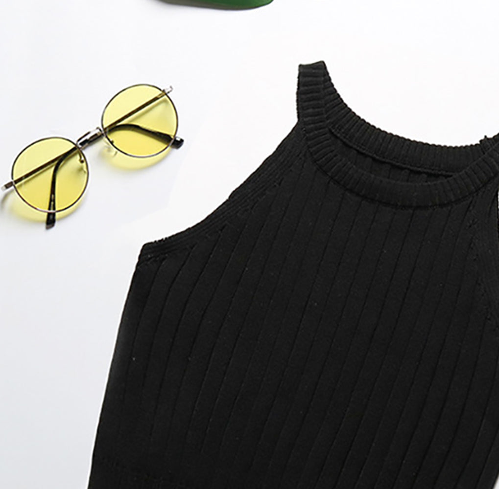 Round Neck Crop Top