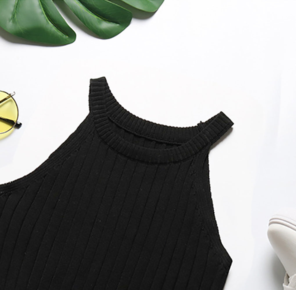 Round Neck Crop Top