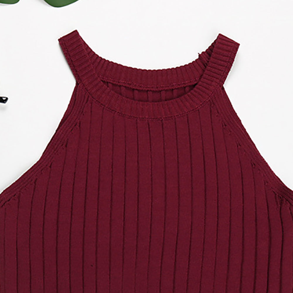 Women Boat Neck Crop Top