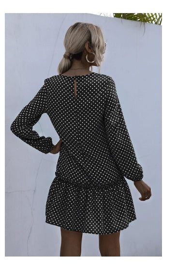 Women Black & White Printed Sheath Dress