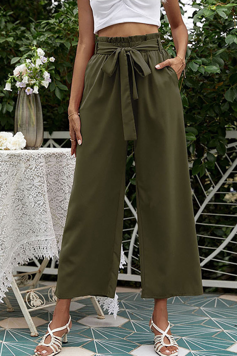 Women Straight Fit Easy Wash Pleated Trousers