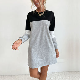 Colourblocked T-shirt Dress