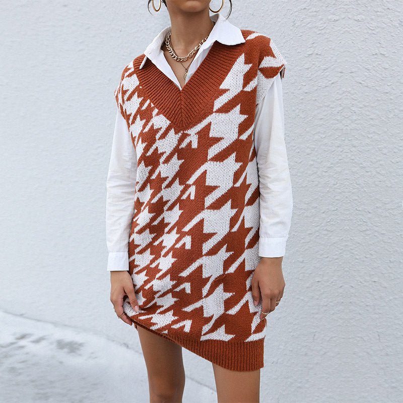 Brown Shirt Dress