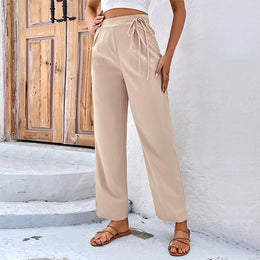 High-Rise Easy Wash Pleated Regular Fit Trousers