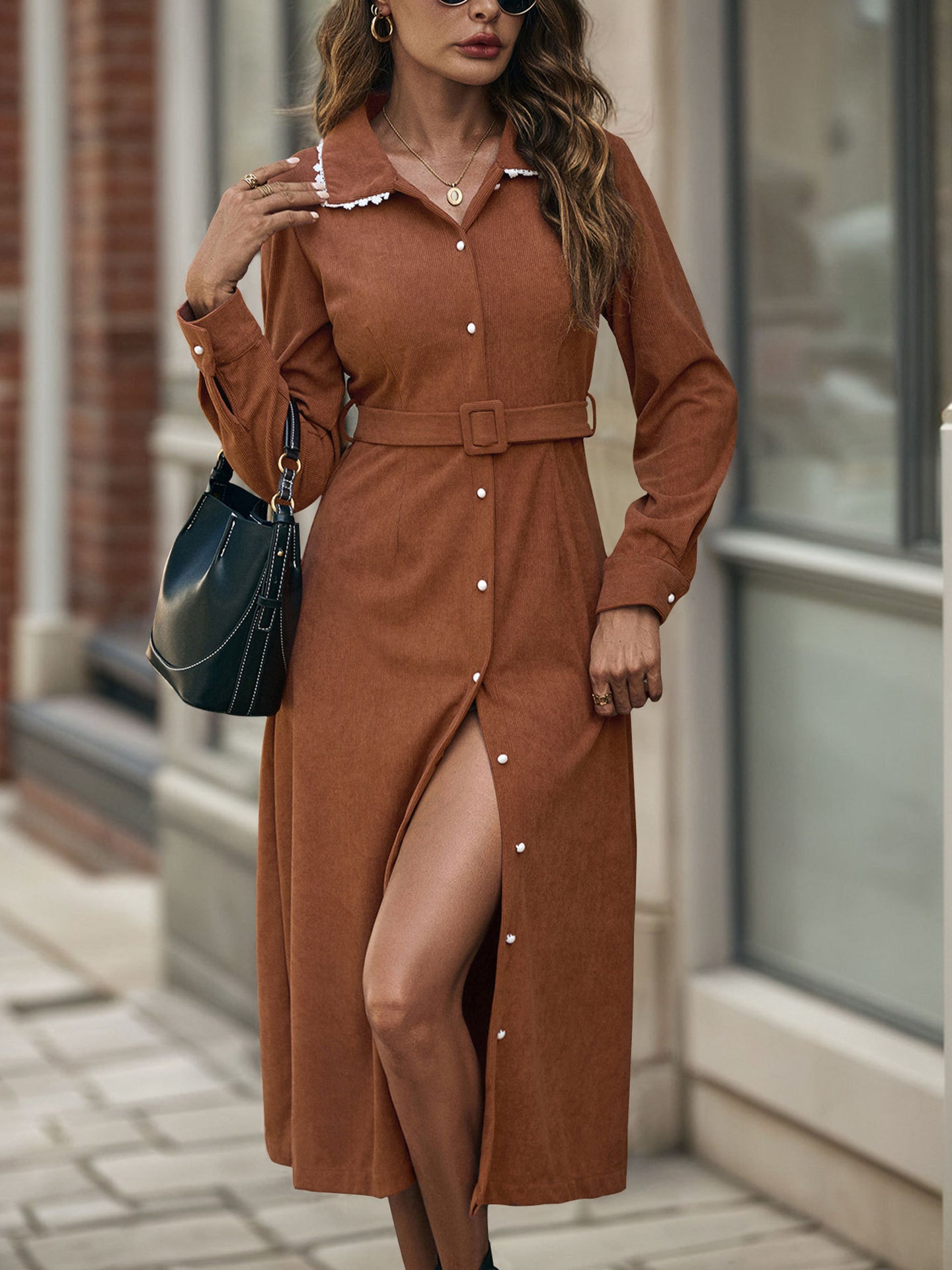 Shirt Midi Dress