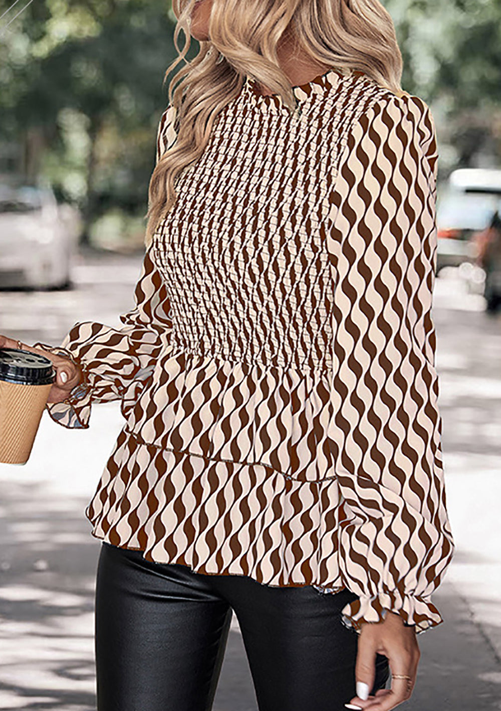 Women Graphic Printed Round Neck Top