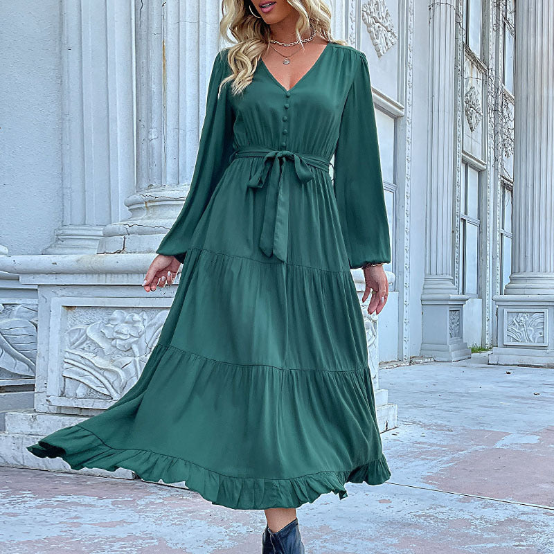 Peplum Maxi Dress
