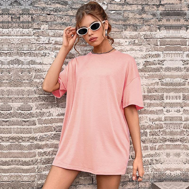 Pink Extended Sleeves Top