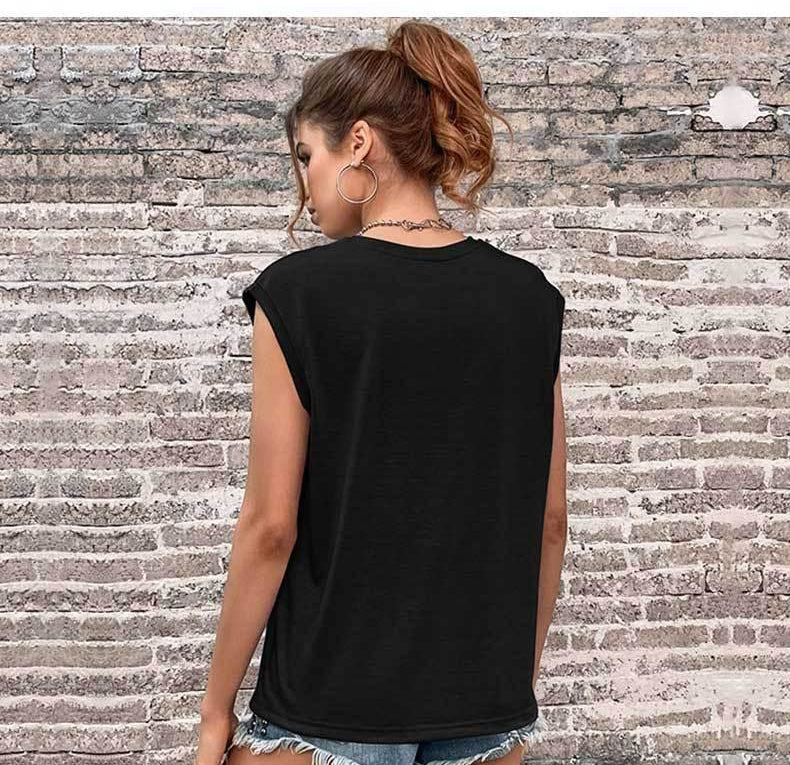 Black Extended Sleeves Top