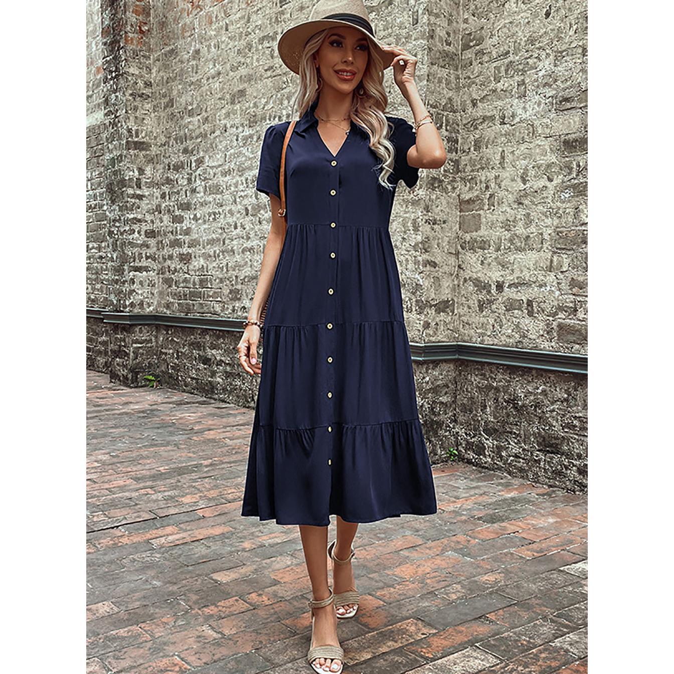 Shirt Midi Dress