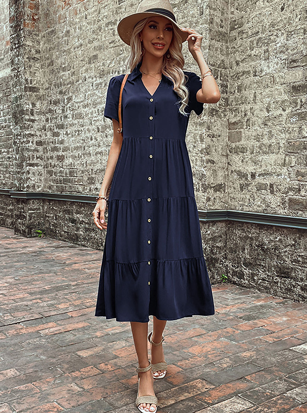 Shirt Midi Dress