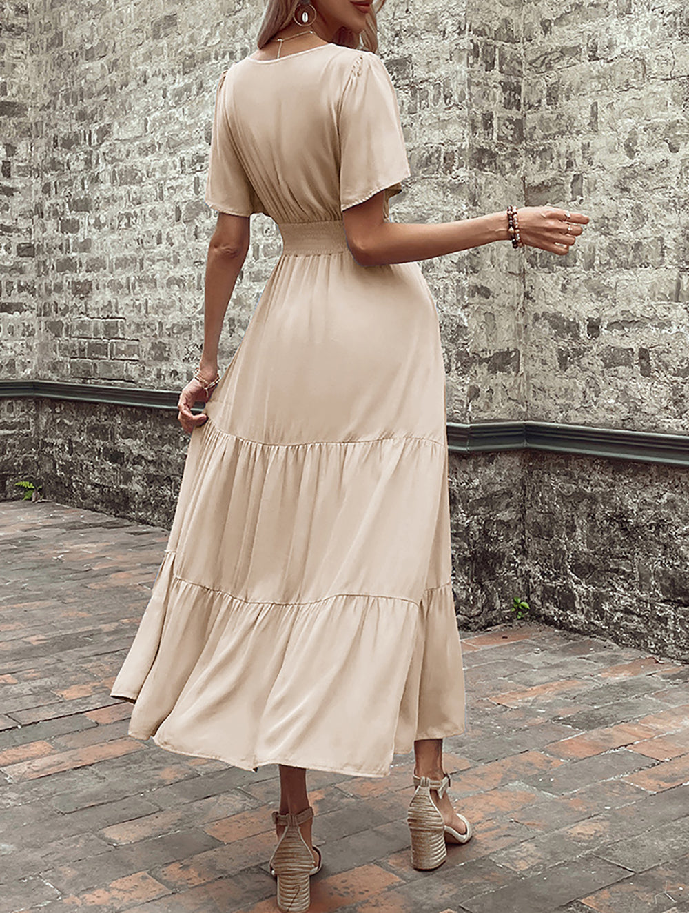 Fit and Flare Midi Dress