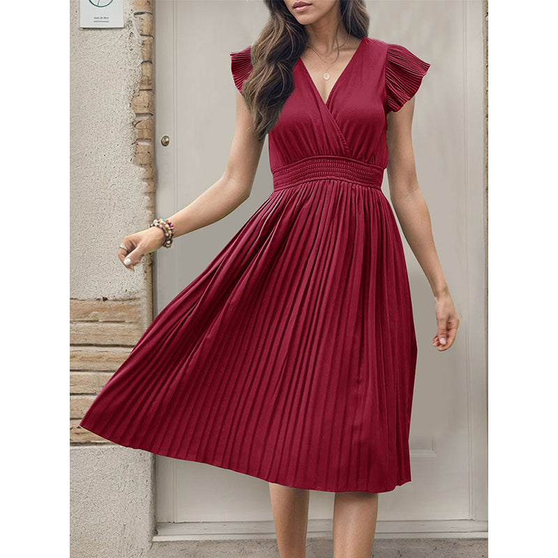 Fit & Flare Midi Dress