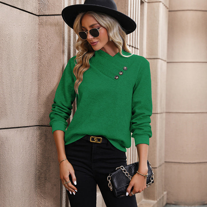 Green Long Sleeves Pullover