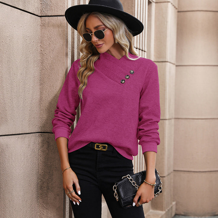 High Neck Sweatshirt