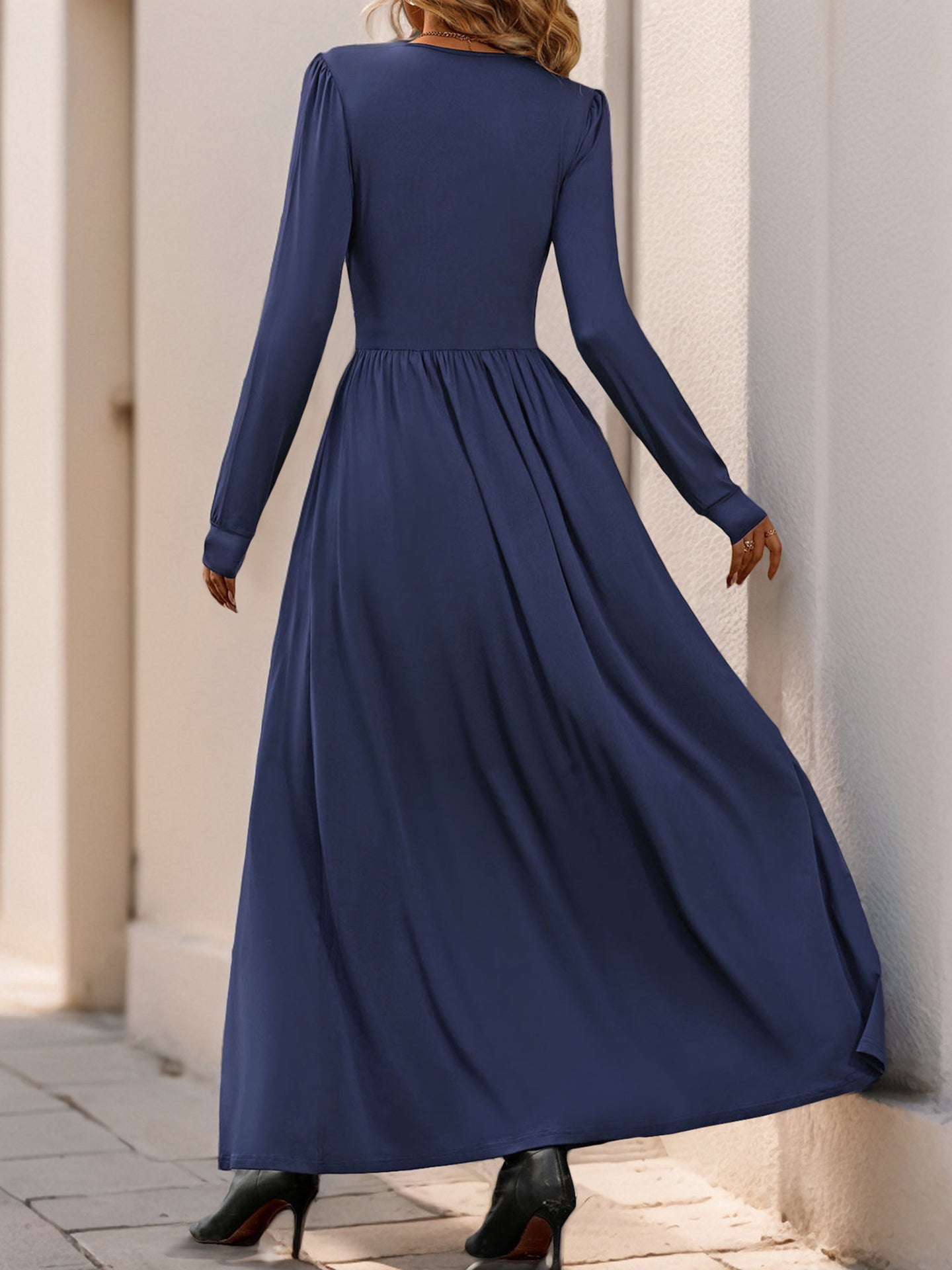Fit & Flare Maxi Dress