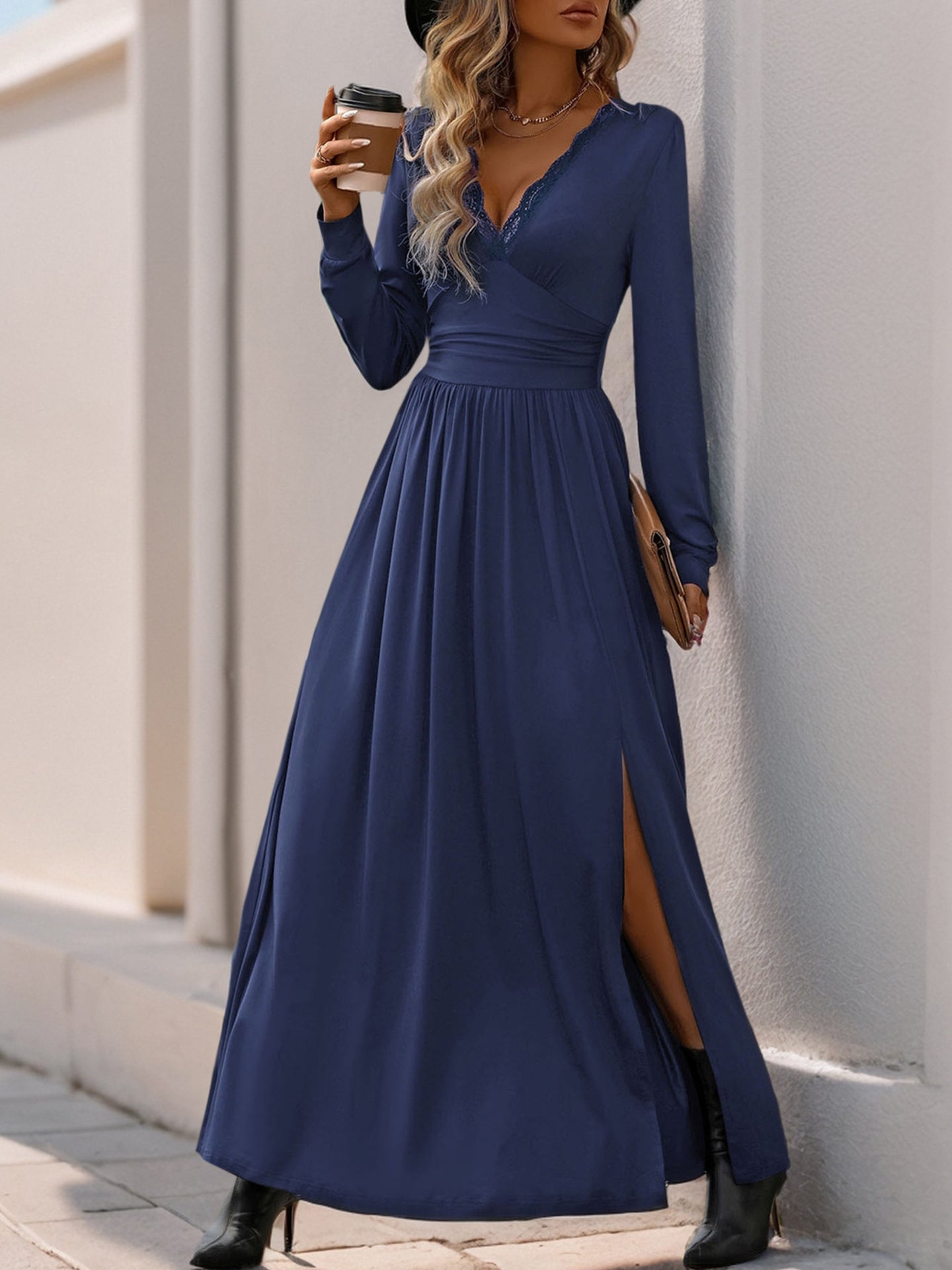 Fit & Flare Maxi Dress