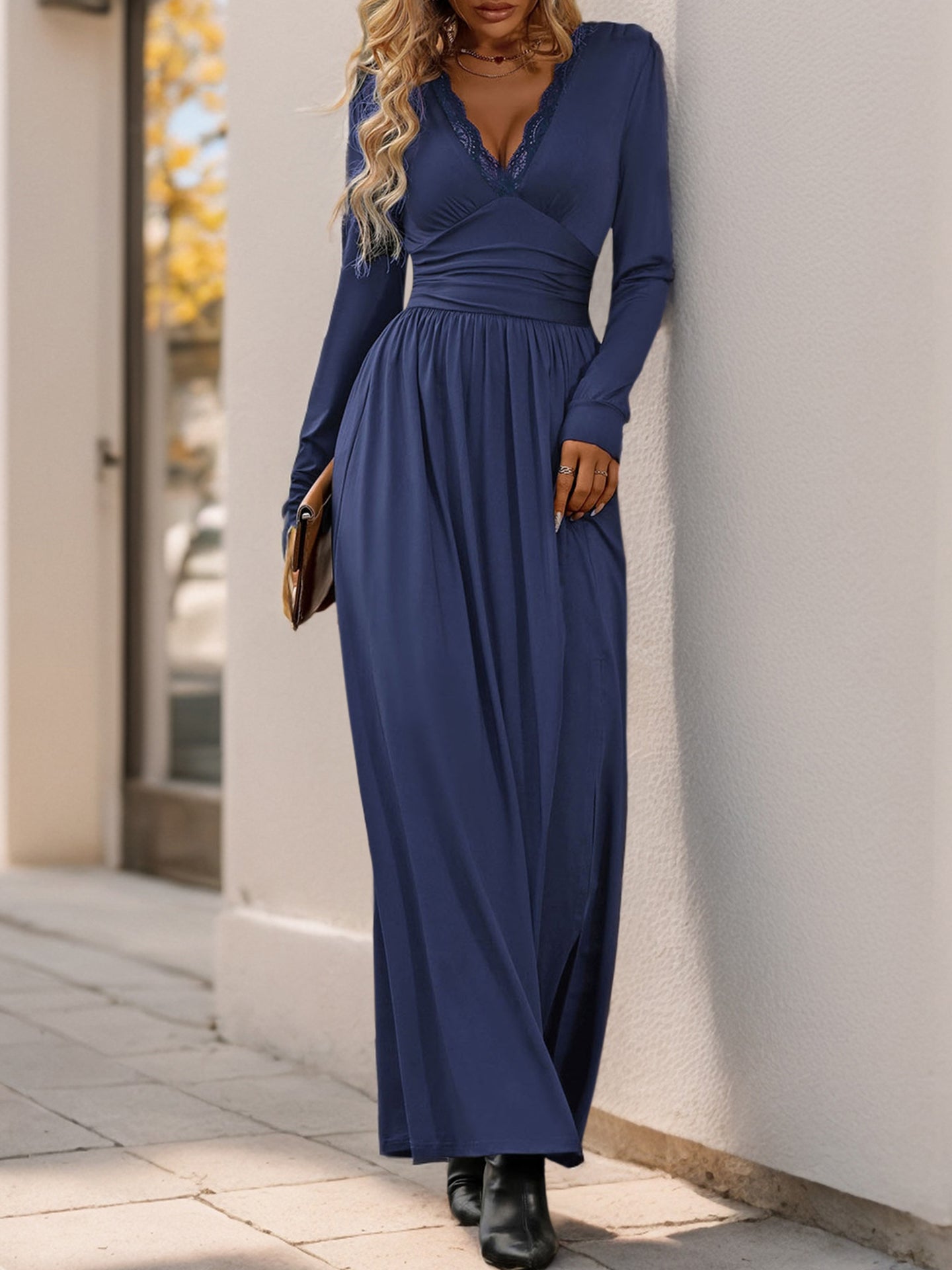 Fit & Flare Maxi Dress