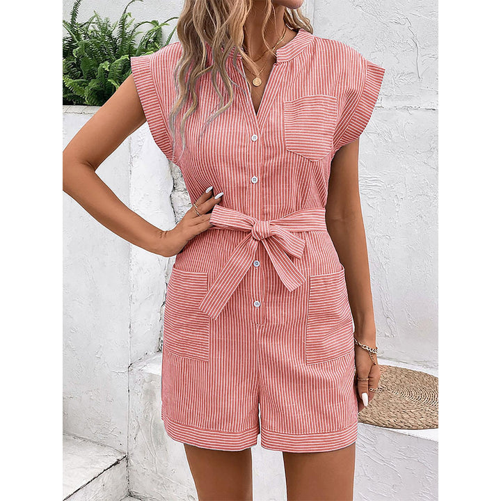 Striped Jumpsuit