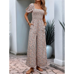 Printed Basic Jumpsuit