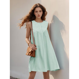 Casual A-Line Knee Length Dress