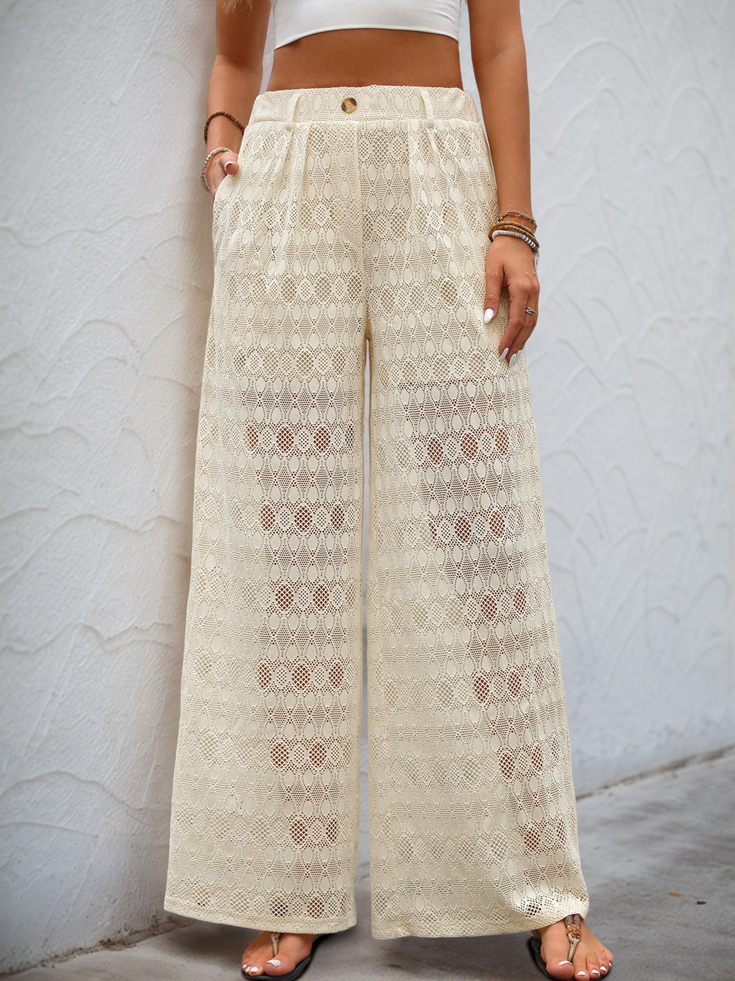 Women Low-Rise Easy Wash Pleated Trousers