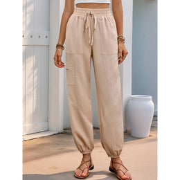 Women Easy Wash Pleated Trousers