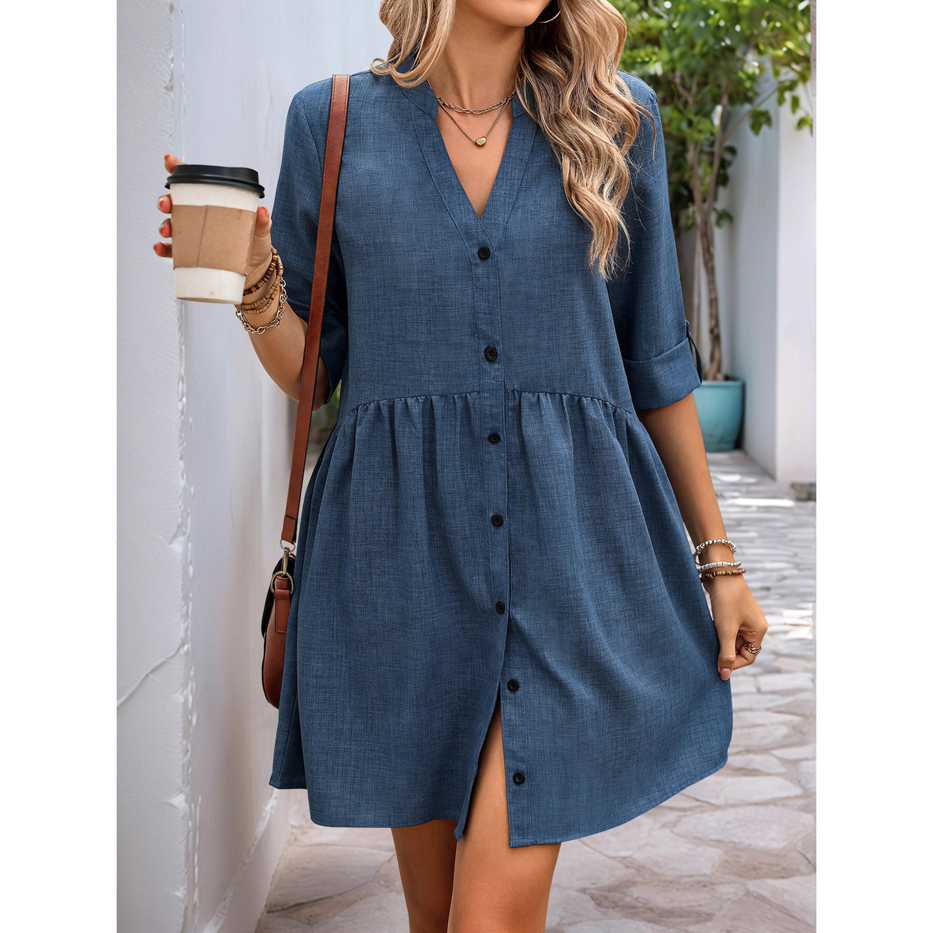 A-Line Midi Dress