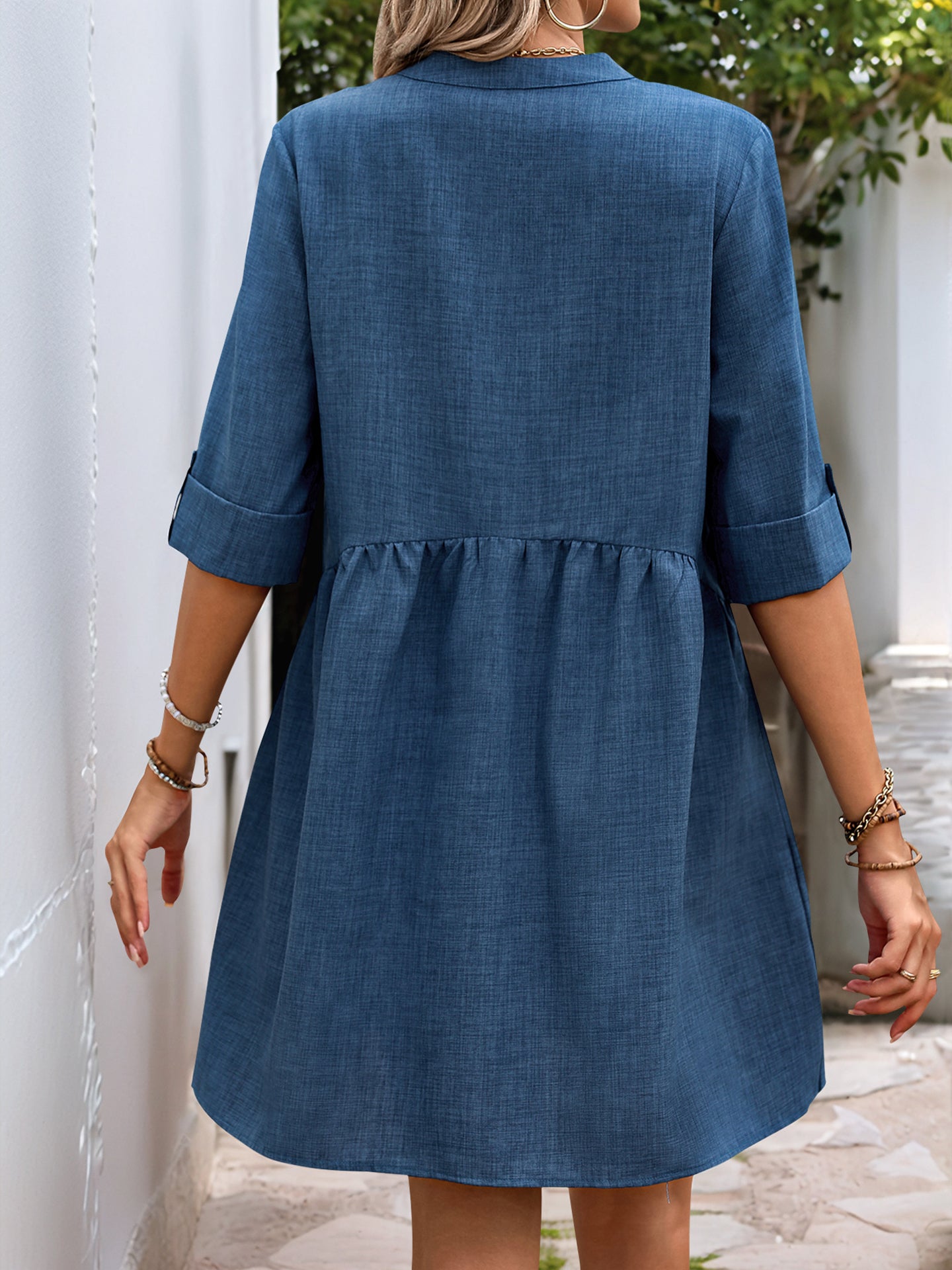 A-Line Midi Dress