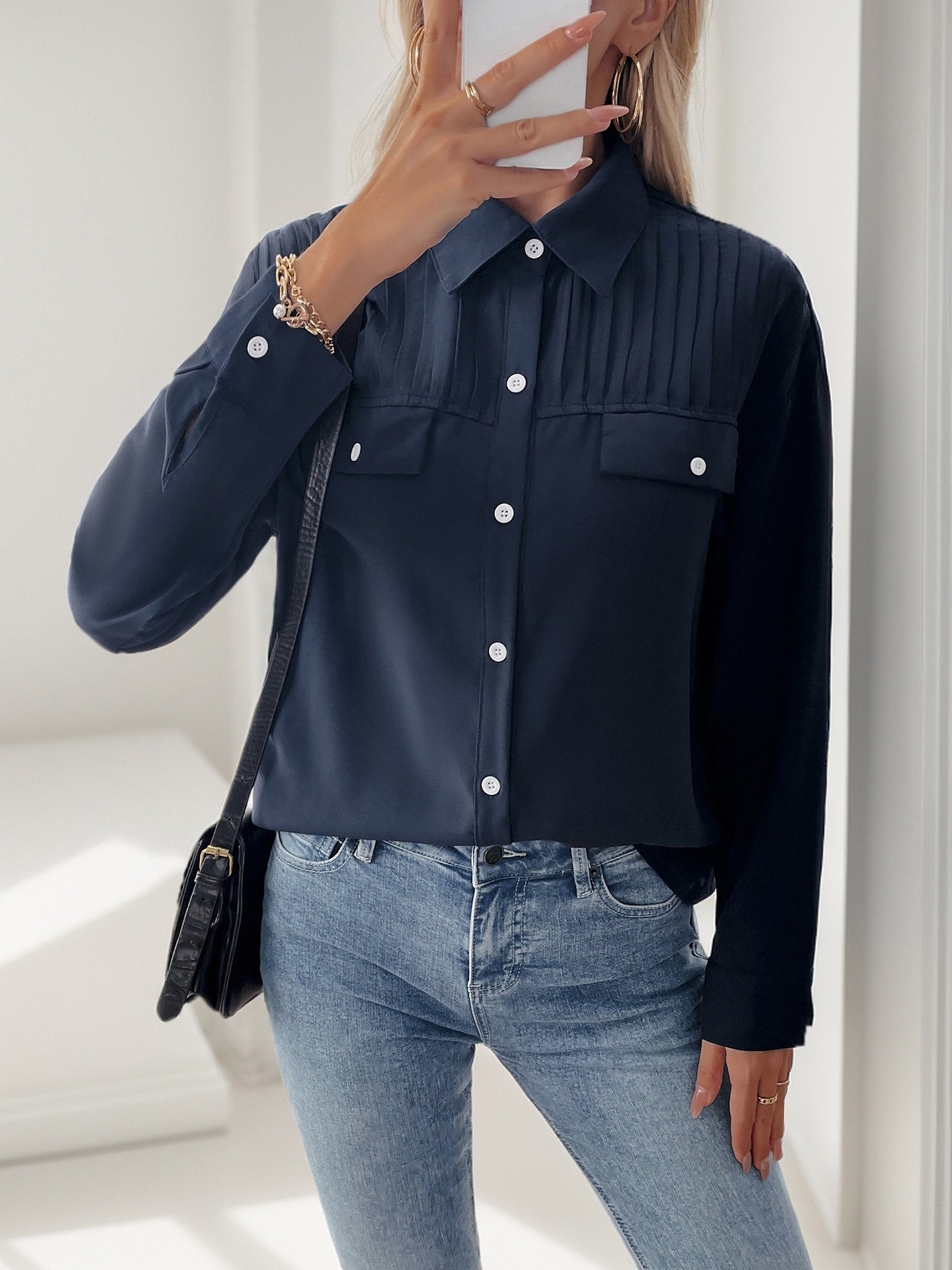 Women Opaque Casual Shirt