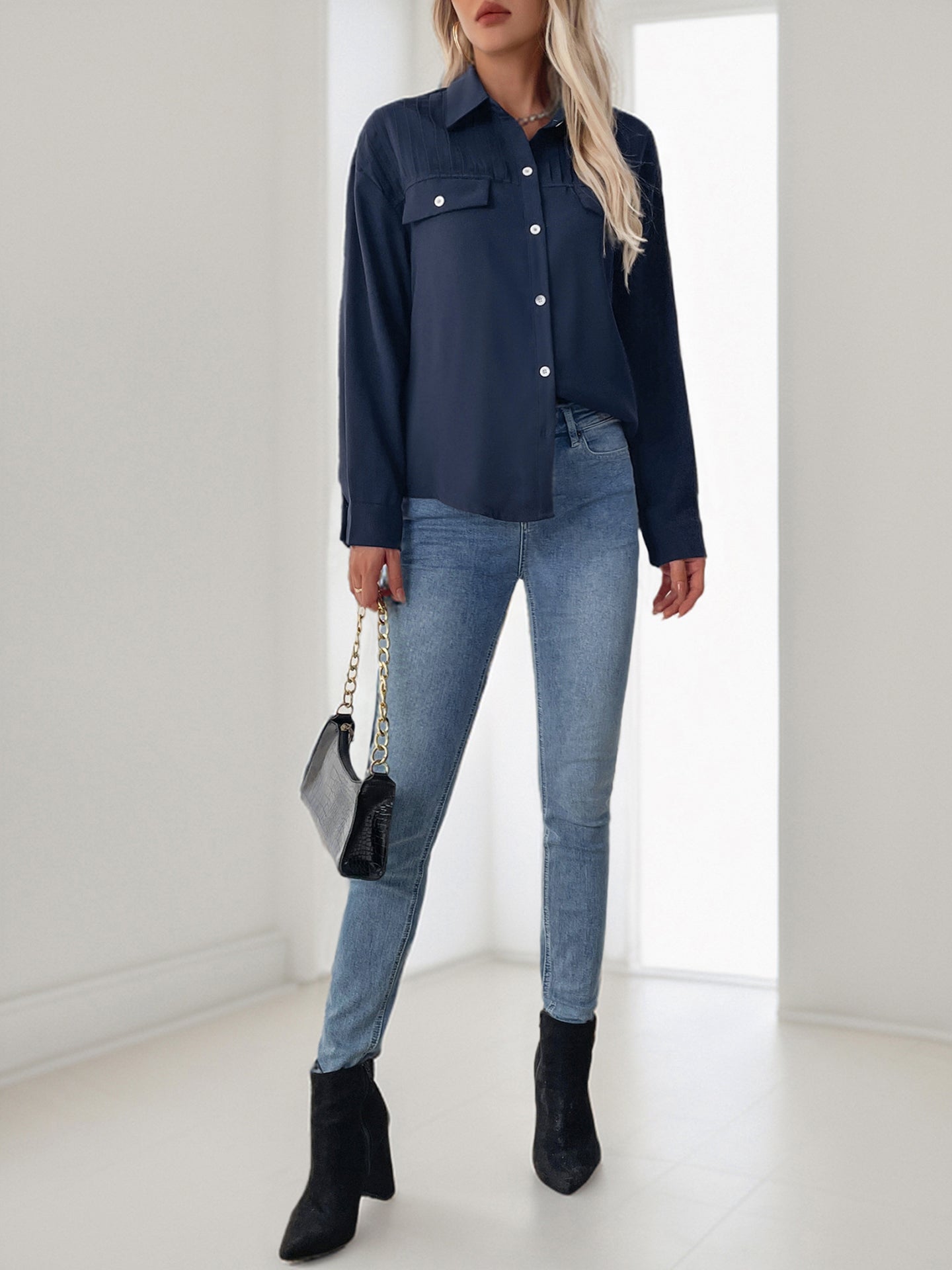 Women Opaque Casual Shirt