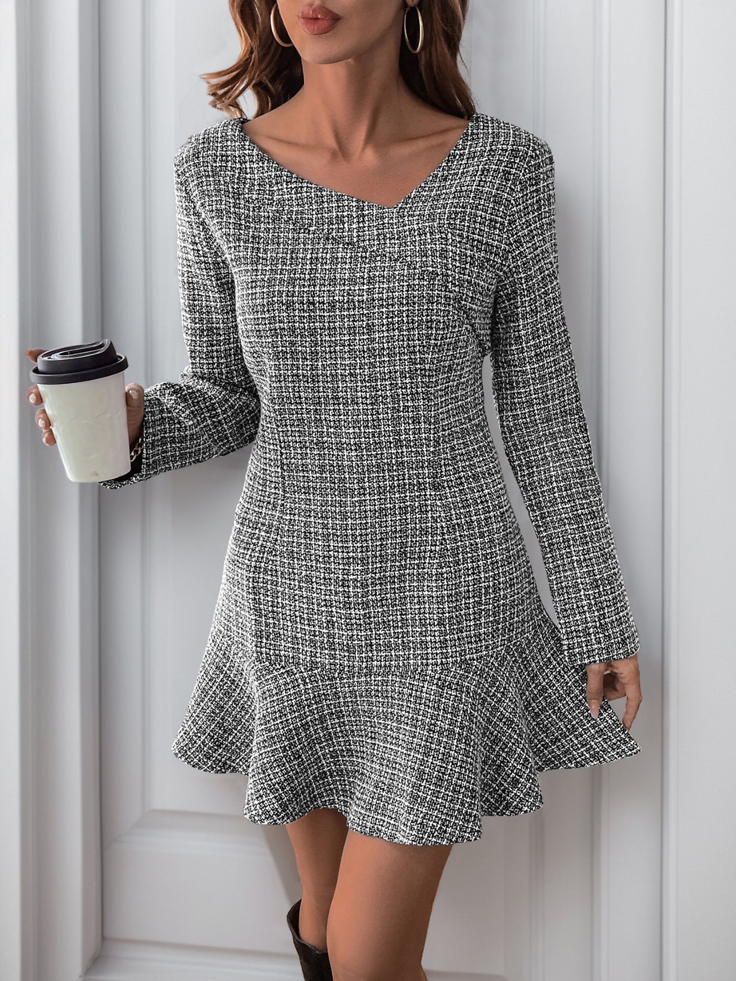Fit & Flare Mini Dress