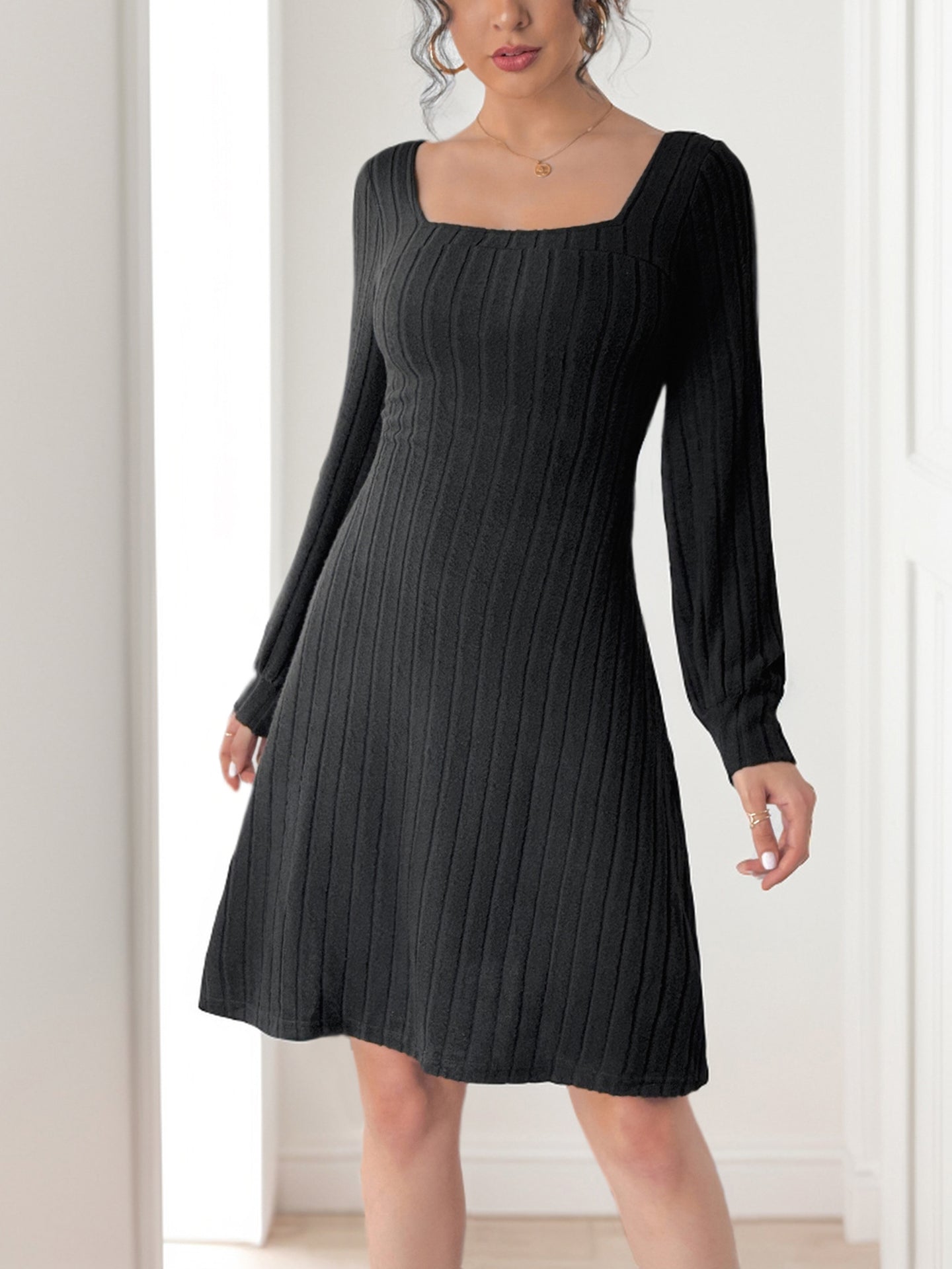 A-Line Mini Dress