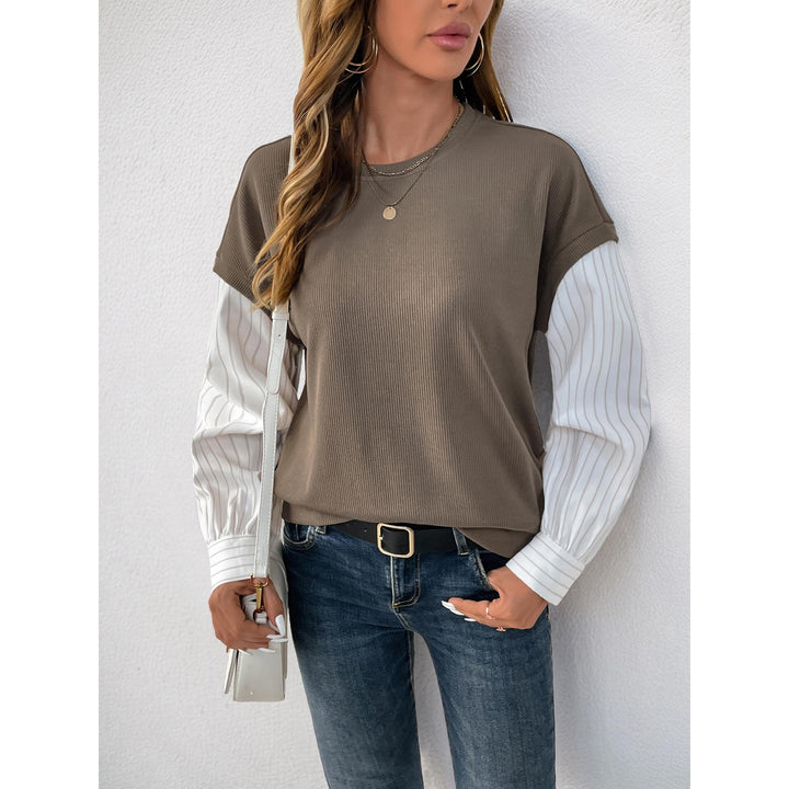 Women Colourblocked Sweatshirt