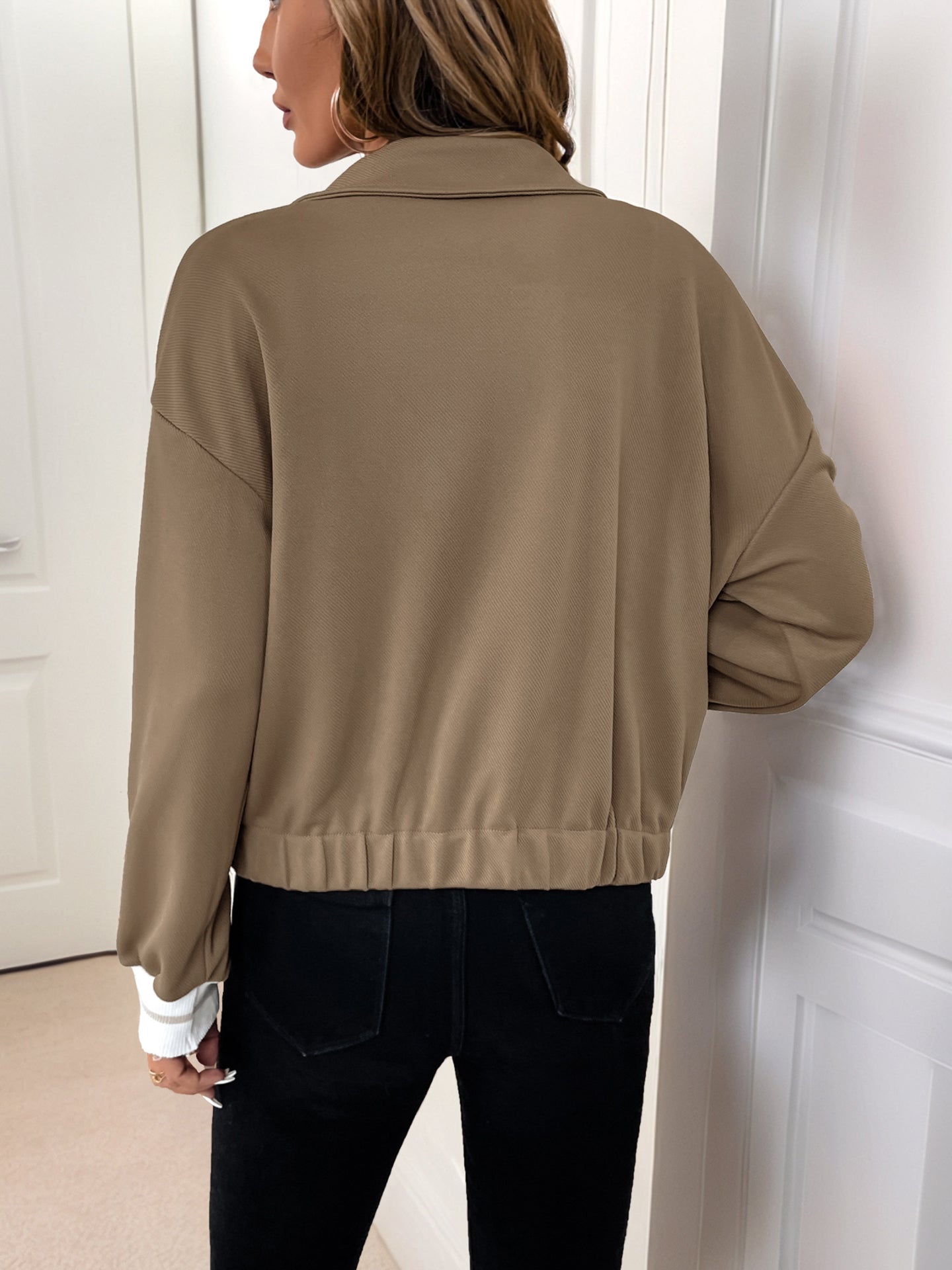 Women Lightweight Bomber Jacket