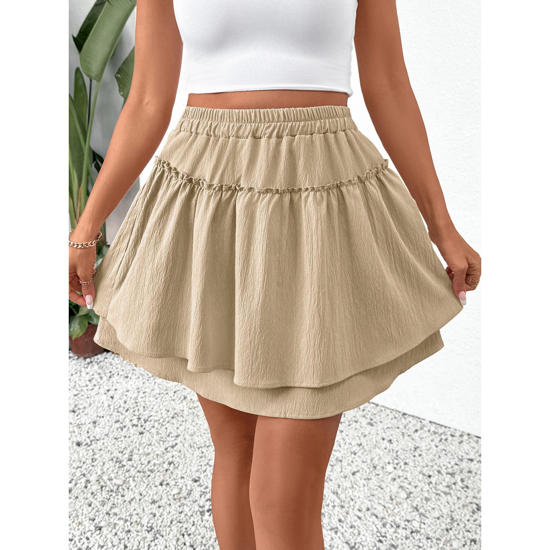 A-Line Above Knee Skirt