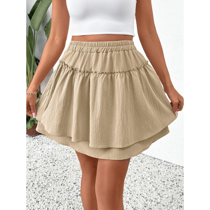 A-Line Above Knee Skirt